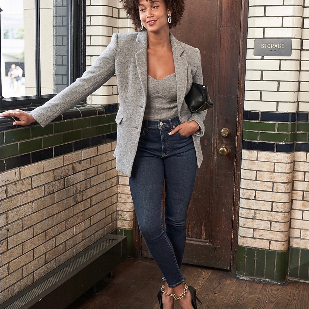 Express high waisted jeans